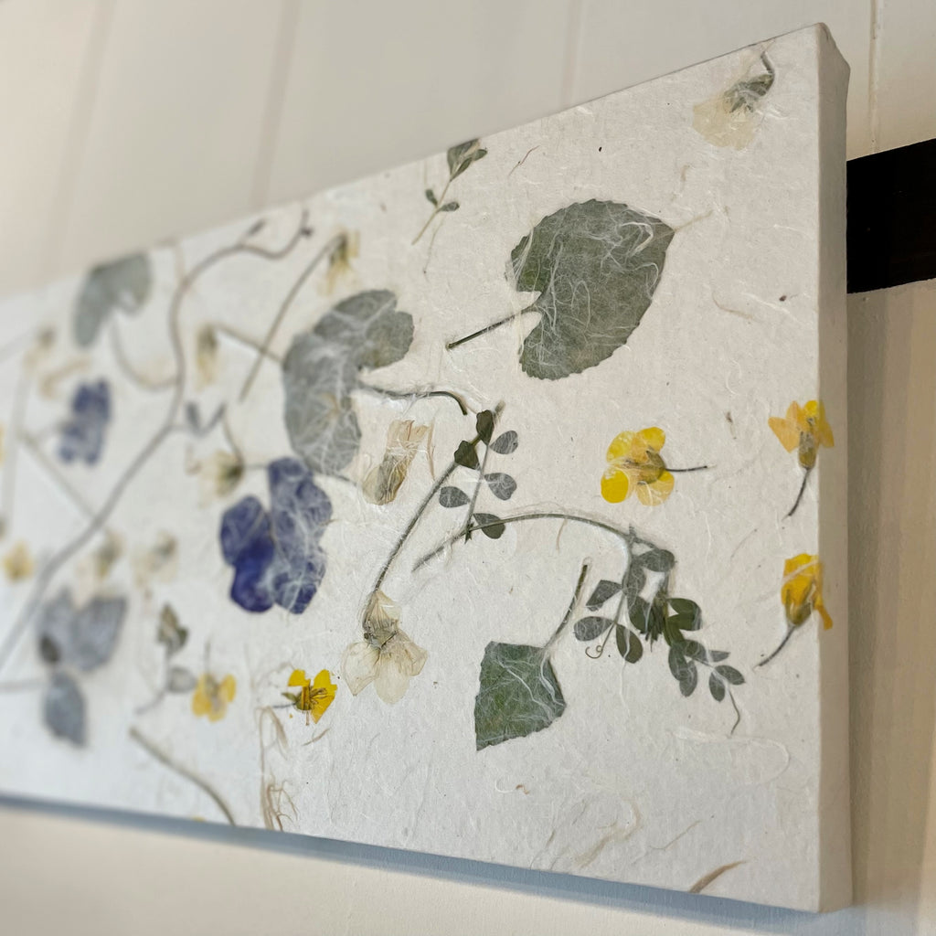 Art Panel Rectangle (45cmx20cm) Flower ①