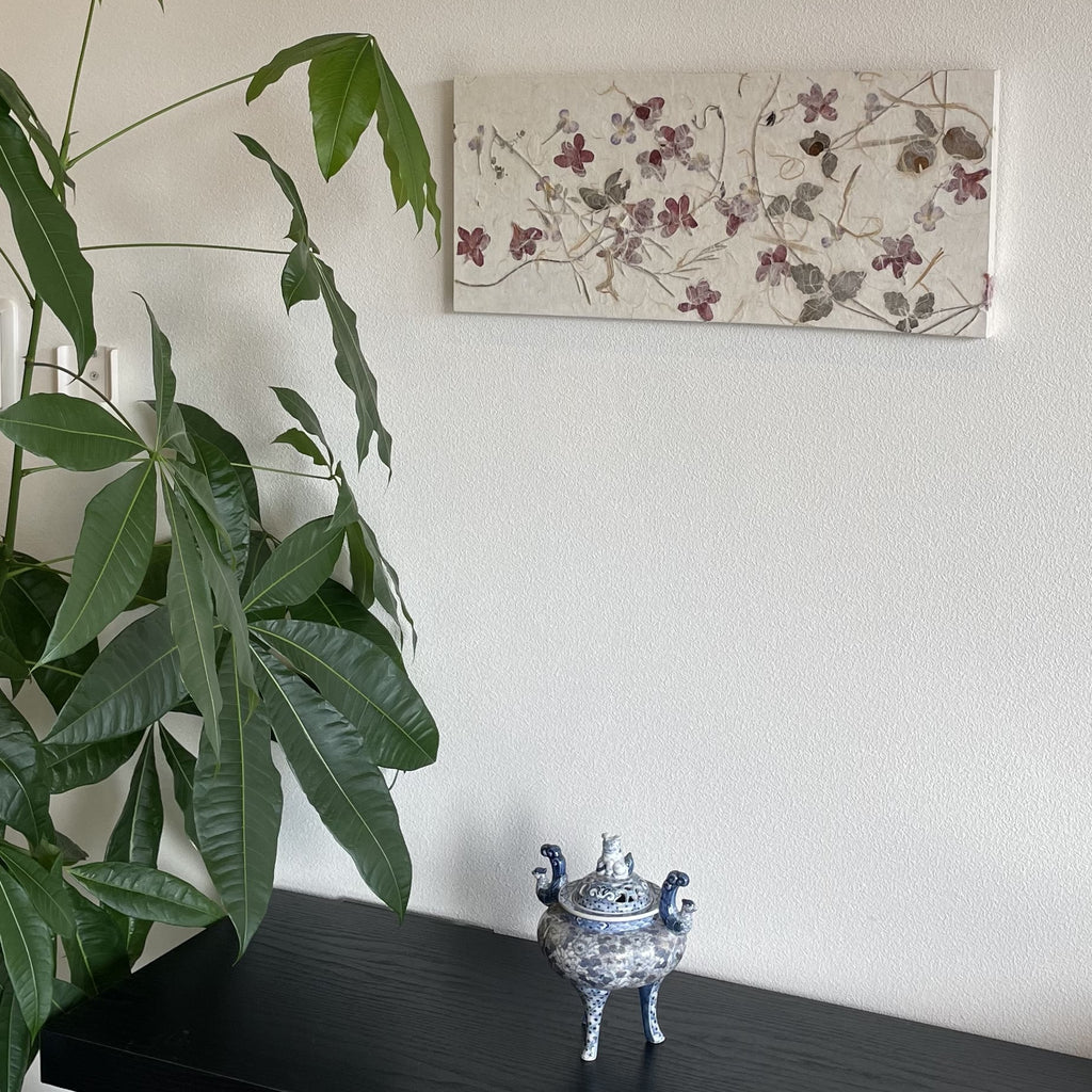 Art Panel Rectangle (45cmx20cm) Flower ③