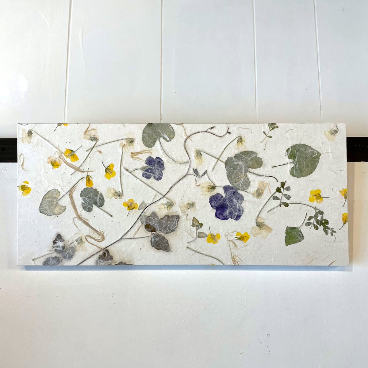 Art Panel 長方形 (45cmx20cm) お花 ①