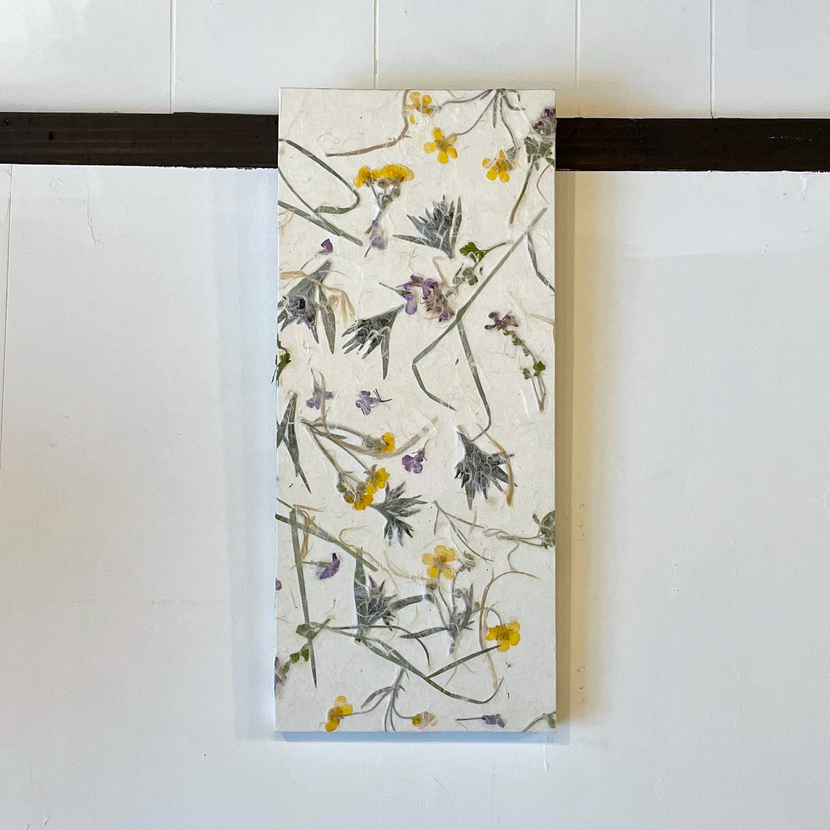Art Panel 長方形 (45cmx20cm) お花 ④