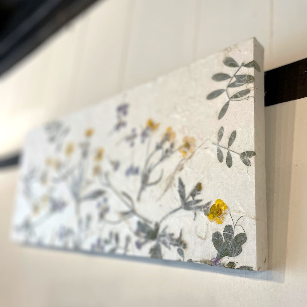 Art Panel Rectangle (45cmx20cm) Flower ②