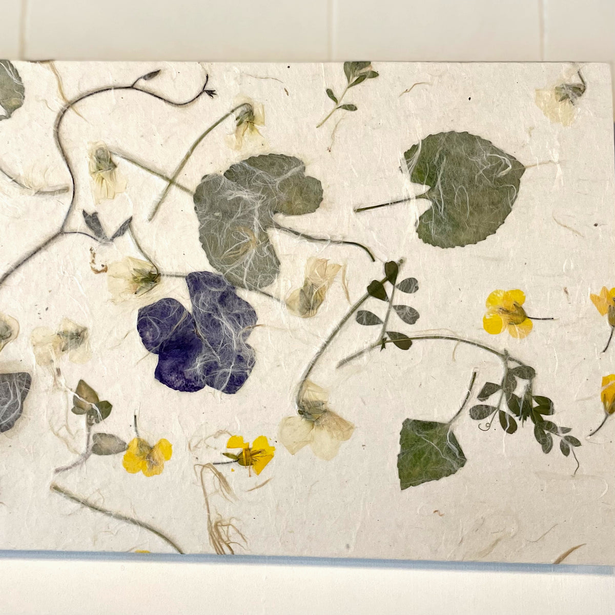 Art Panel 長方形 (45cmx20cm) お花 ①