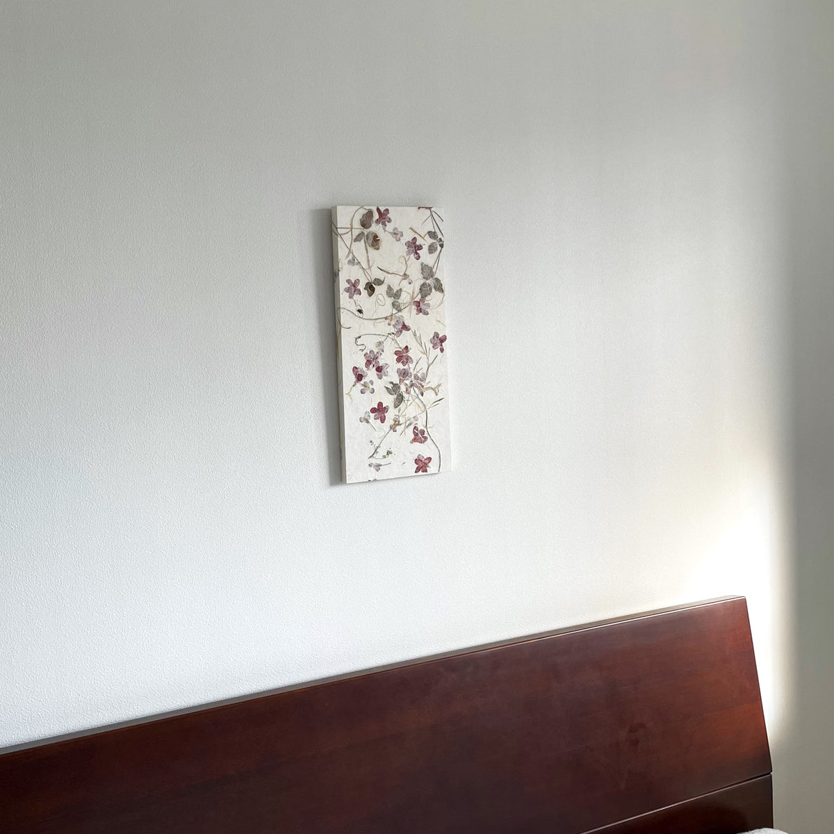 Art Panel 長方形 (45cmx20cm) お花 ③