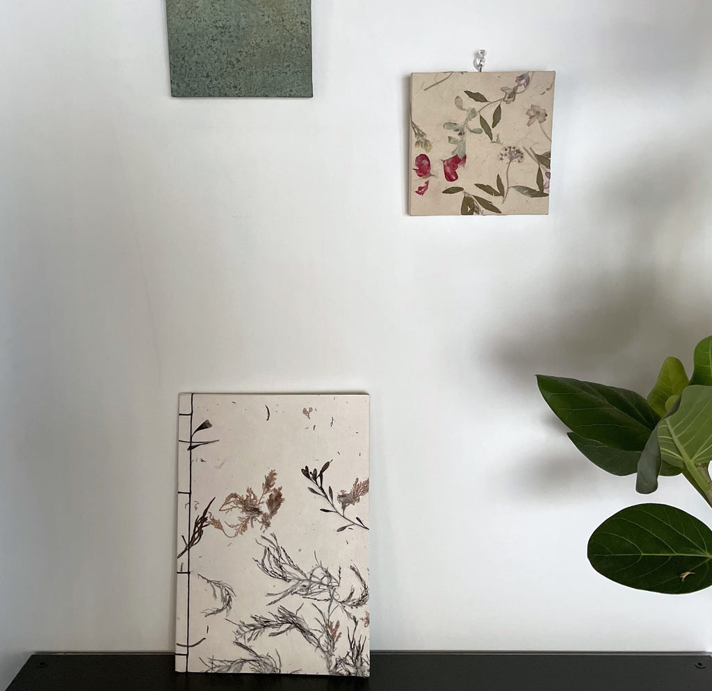 Japanese Binding Notebook - Seaweed