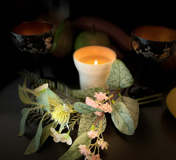 Massage Oil Candle ~ Doppoen ~ White