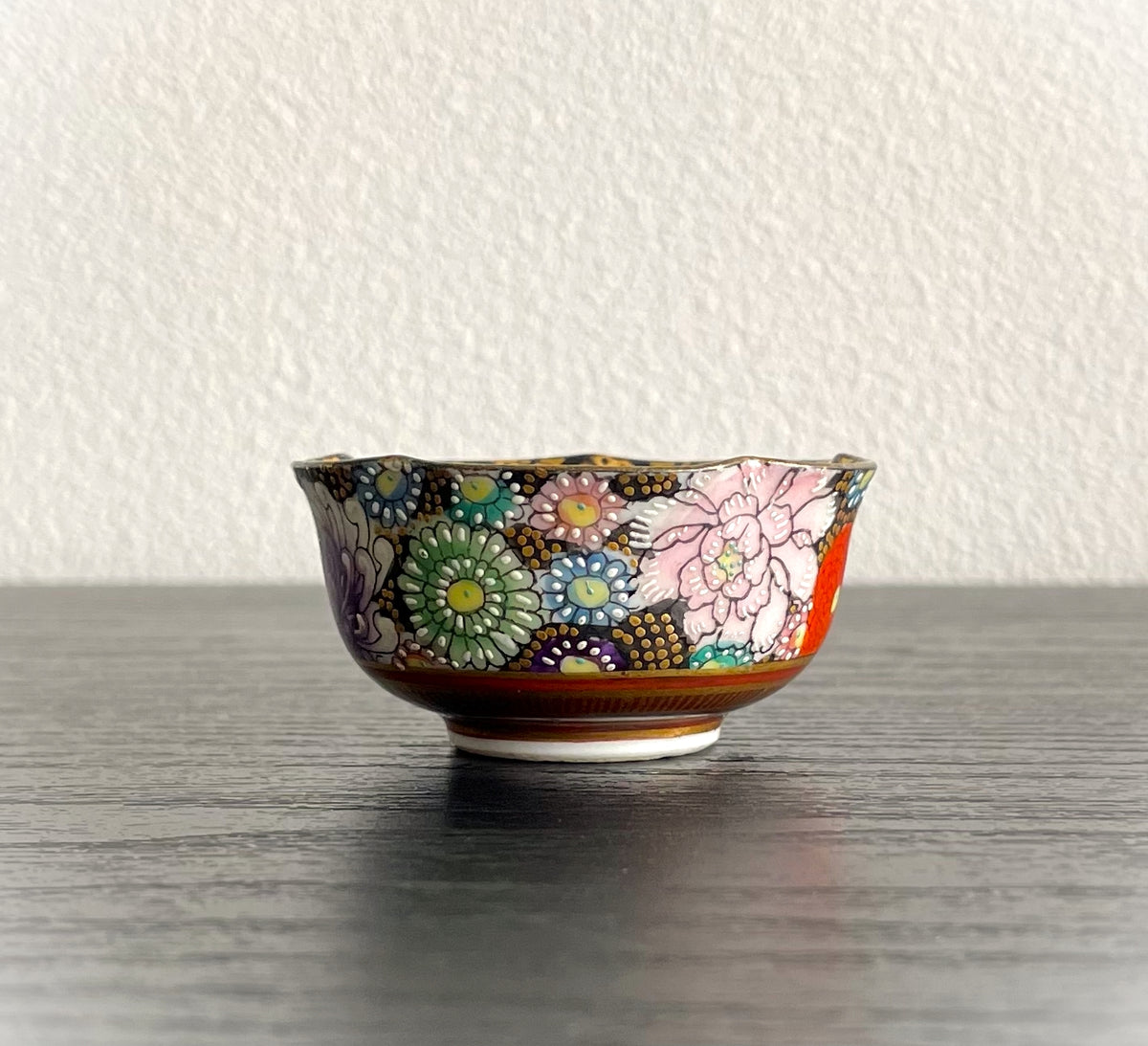 細密花詰 盃