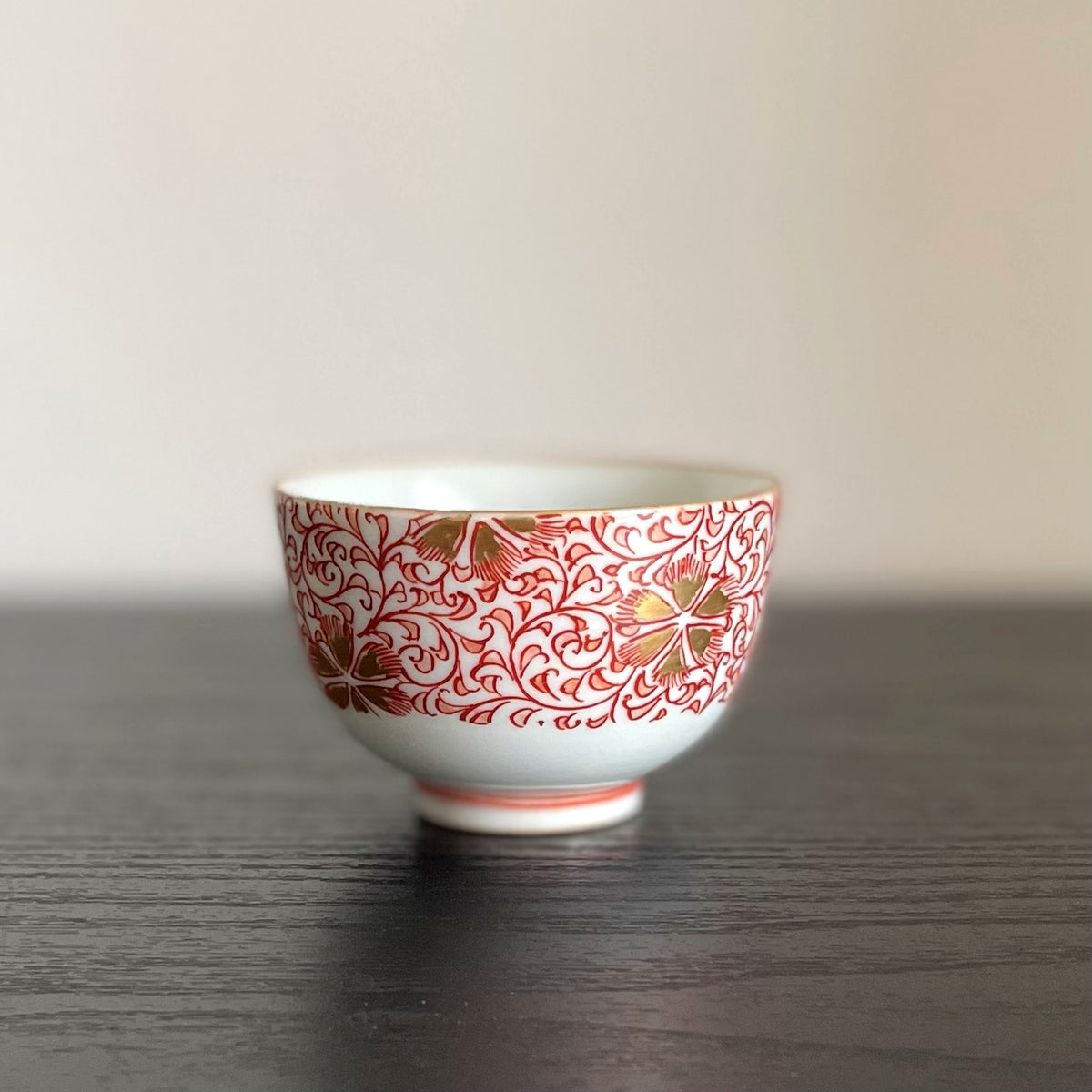 花唐草図 茶器セット