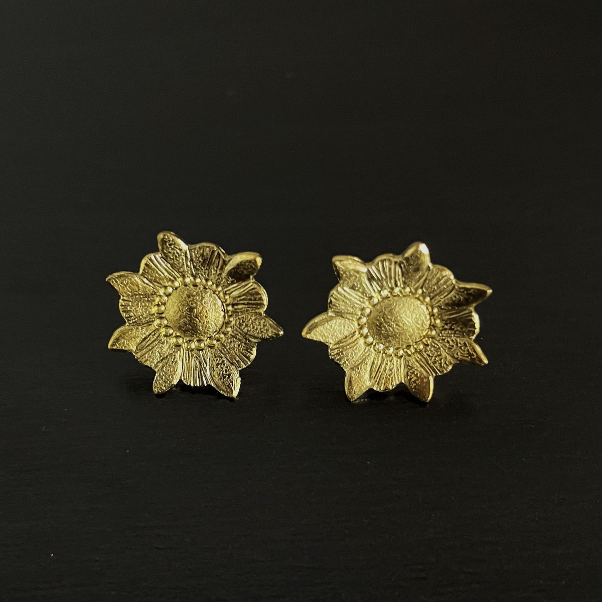 ピアス　花・環