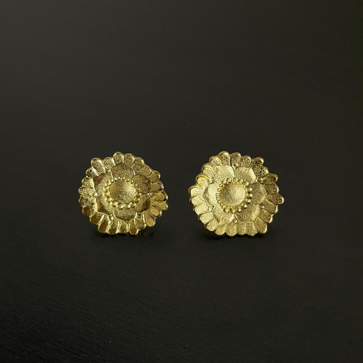 ピアス　花・環
