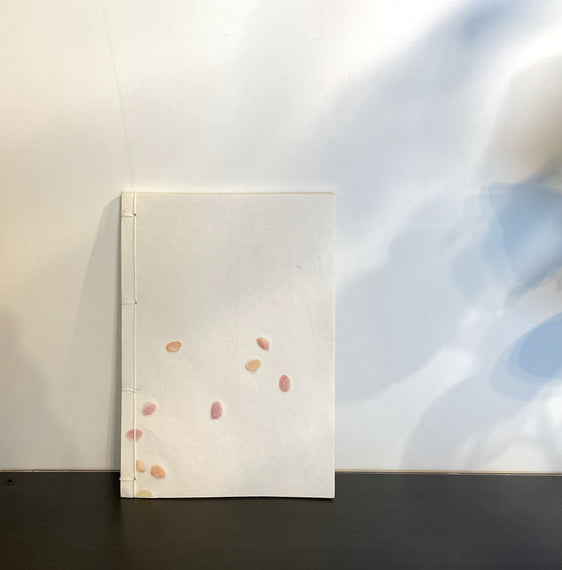Japanese Binding Notebook - Sakuragai (cherry blossoms shells)