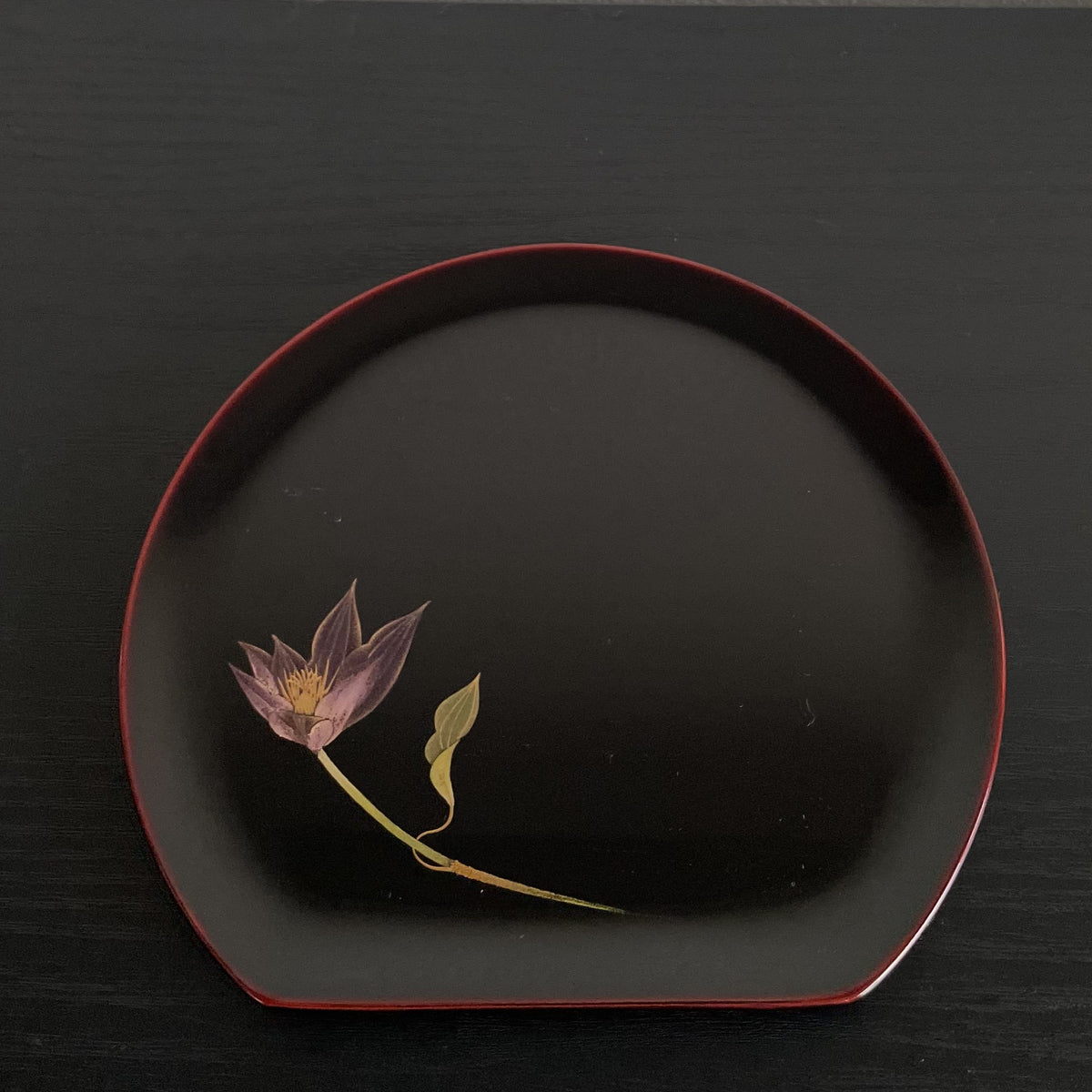 輪島塗 蒔絵皿